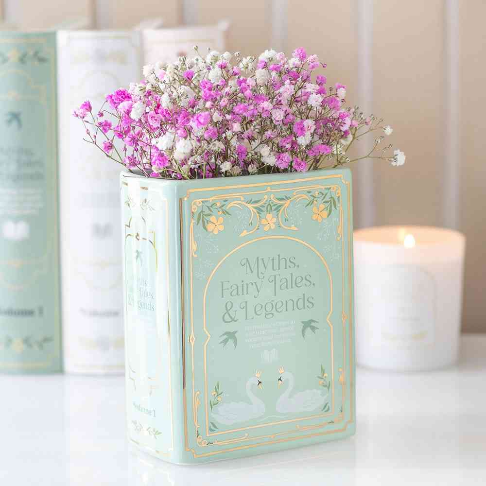 Something Different - Green Book Shaped Vaas - Groen